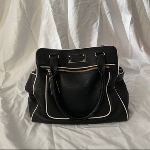 Kate Spade Satchel Blk/Wht